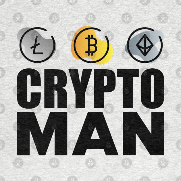 Crypto Man by KC Happy Shop